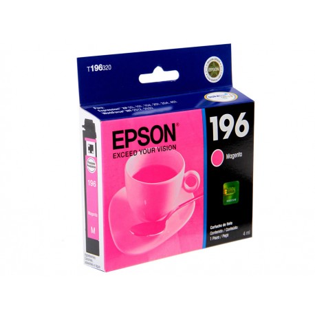 Epson Cartucho T196 Magenta - Envío Gratuito