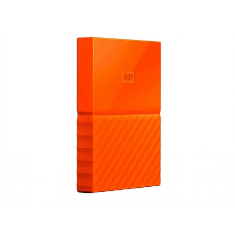 Western Digital My Passport Disco Duro 1 TB Naranja - Envío Gratuito