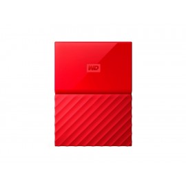 Western Digital My Passport Disco Duro 3 TB Rojo - Envío Gratuito