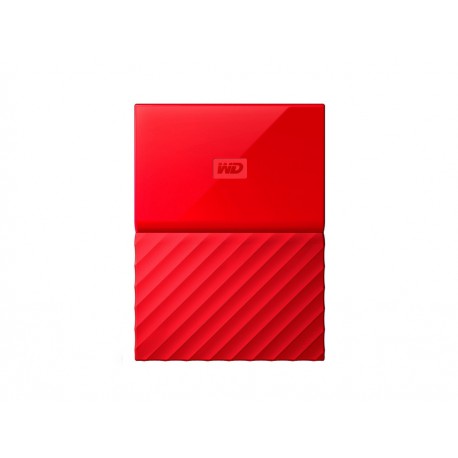 Western Digital My Passport Disco Duro 3 TB Rojo - Envío Gratuito