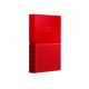 Western Digital My Passport Disco Duro 3 TB Rojo - Envío Gratuito