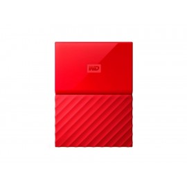 Western Digital My Passport Disco Duro 2 TB Rojo - Envío Gratuito