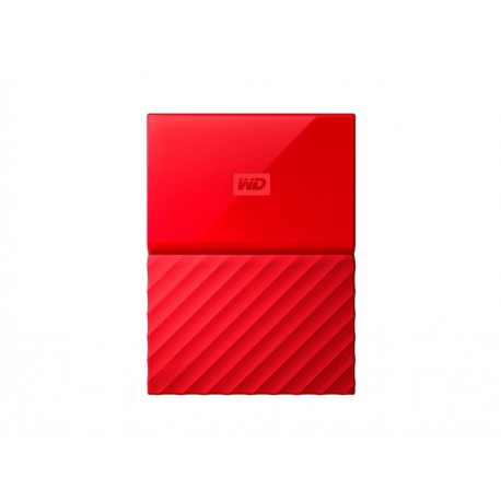 Western Digital My Passport Disco Duro 1 TB Rojo - Envío Gratuito