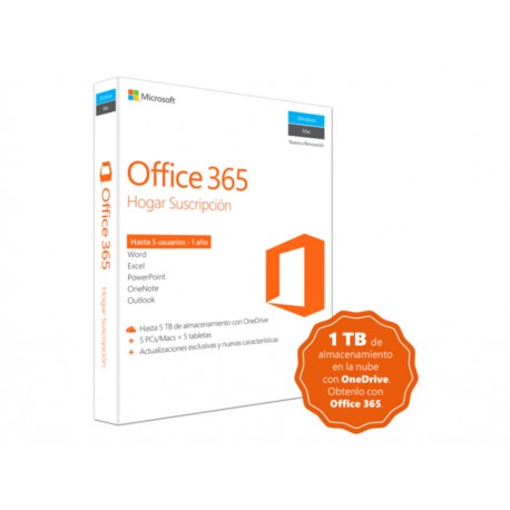 Microsoft Office 365 Home Premium - Envío Gratuito