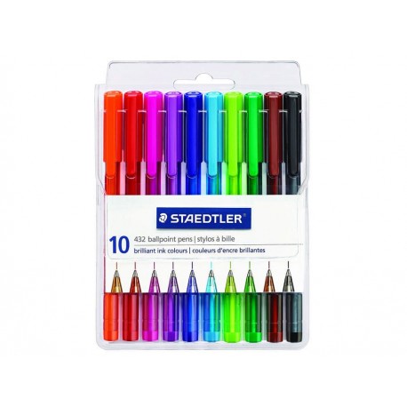 Estuche de Bolígrafos de Multicolores - Envío Gratuito