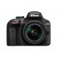 Cámara Réflex Nikon D3400 CMOS DX de 24.2 Megapíxeles - Envío Gratuito