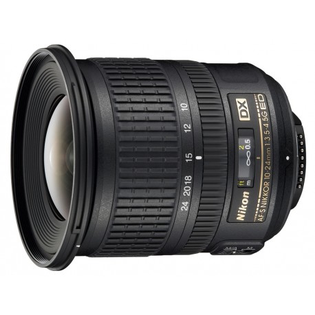 Nikon Lente AF-SDX 10-24mm f 3.5-4.5G PE - Envío Gratuito