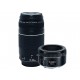 Canon EF75-300MM Ef50MM1.8 Kit 2 Lentes - Envío Gratuito