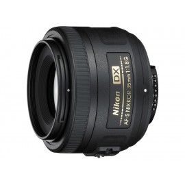 Nikon Lente Af-S Dx 35Mm F/1.8G JAA132DA Negro - Envío Gratuito