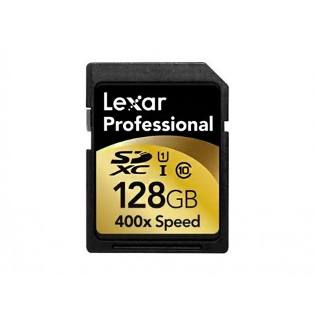 Lexar Memoria SDHC 128GB 400X Clase 10 - Envío Gratuito