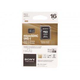 Sony Memoria Micro SD 16GB clase 10 - Envío Gratuito