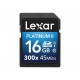 Lexar Memoria SD 16GB Clase 10 300X - Envío Gratuito