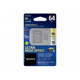 Sony SR64UXA Memoria microSD 64 GB - Envío Gratuito