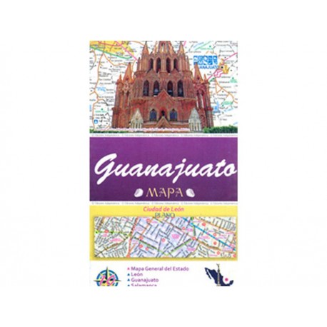 Mapa Guanajuato - Envío Gratuito