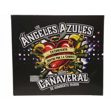 Juntos por la Cumbia los Ángeles Azules y Grupo Cañaveral CD + DVD - Envío Gratuito