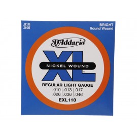 D'Addario Cuerdas para Guitarra Eléctrica D'addario EXL110 - Envío Gratuito