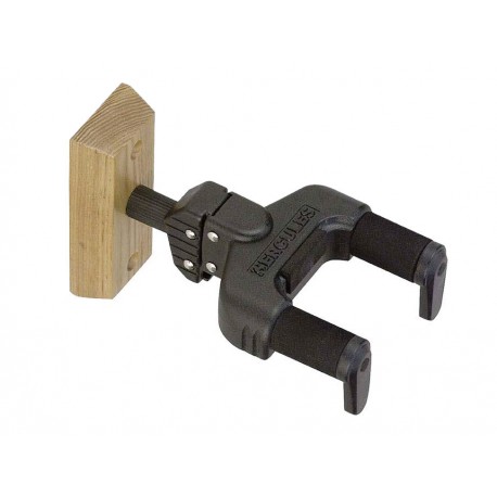 Soporte de Pared para Guitarra GSP-38 WB Negro - Envío Gratuito