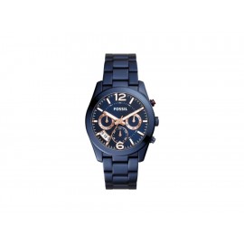 Fossil Perfect Boyfriend ES4093 Reloj para Dama Color Azul - Envío Gratuito