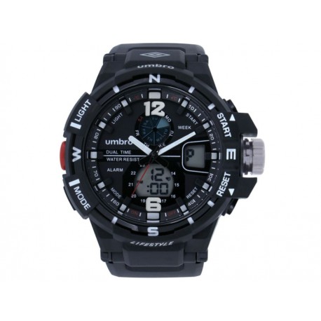 Reloj unisex Umbro Sport UMB-012-1 negro - Envío Gratuito