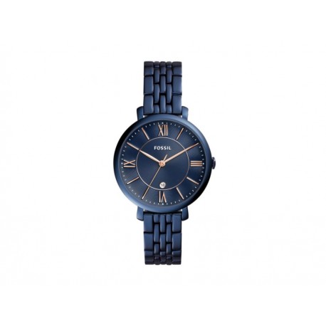 Fossil Jacqueline ES4094 Reloj para Dama Color Azul - Envío Gratuito