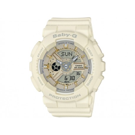 Casio Gold Accents BA-110GA-7A2CR Reloj para Dama Color Beige claro - Envío Gratuito