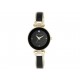 Anne Klein Black and Gold Collection AK1980BKGB Reloj para Dama Color Negro - Envío Gratuito