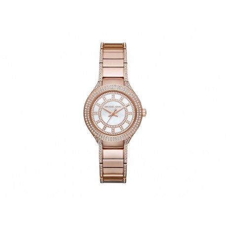 Michael Kors Mini Kerry MK3443 Reloj para Dama Color Oro Rosado - Envío Gratuito