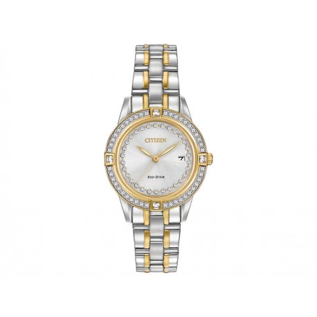 Reloj para dama Citizen Silhouette Crystal 60728 acero/dorado - Envío Gratuito