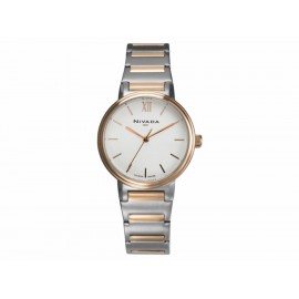 Reloj para dama Nivada Executive NP16076LBICBI acero/oro rosa - Envío Gratuito