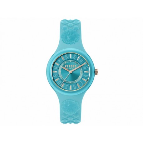 Reloj para dama Versus Versace Fire Island Fire14 verde azulado - Envío Gratuito