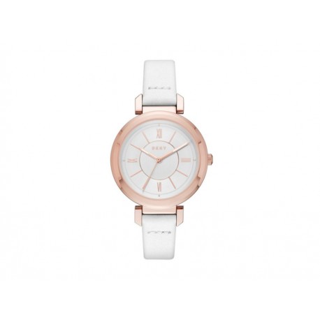 DKNY Ellington NY2586 Reloj para Dama Color Blanco - Envío Gratuito