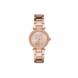 Michael Kors Mini Parker MK6470 Reloj para Dama Color Oro Rosado - Envío Gratuito