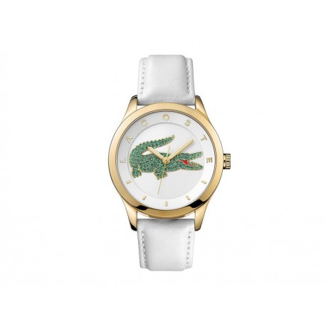 Reloj para dama Lacoste Victoria LC.200.0894 blanco - Envío Gratuito