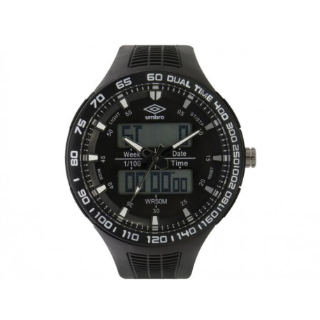 Reloj unisex Umbro Sport UMB-04-3 negro - Envío Gratuito