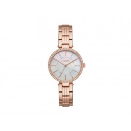 Chaps Haddon CHP3051 Reloj para Dama Color Oro Rosado - Envío Gratuito