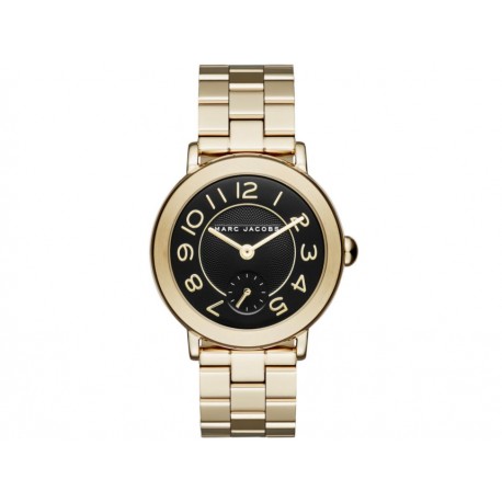 Marc Jacobs Riley MJ3512 Reloj para Dama Color Dorado - Envío Gratuito