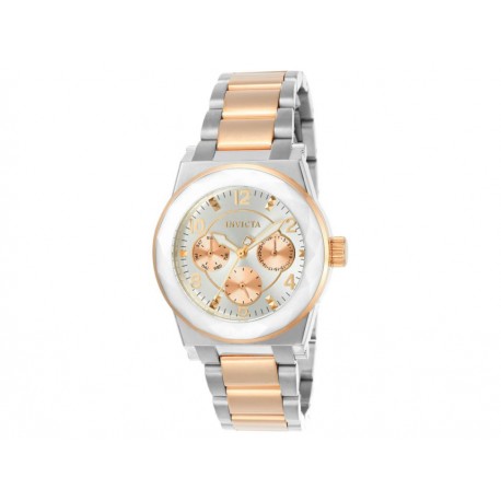 Reloj para dama Invicta Angel 22269 acero/oro rosa - Envío Gratuito