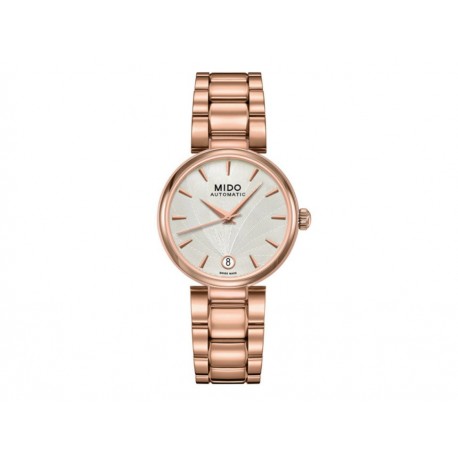 Mido Baroncelli M0222073303110 Reloj para Dama Color Oro Rosa - Envío Gratuito