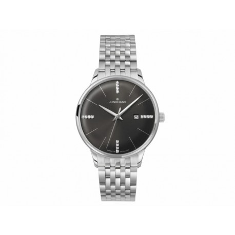 Reloj para dama Junghans Meister Pm Cuarzo 047/4573.44 acero - Envío Gratuito