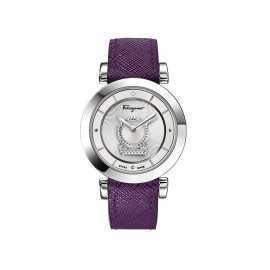 Reloj para dama Salvatore Ferragamo Minuetto FQ426 morado - Envío Gratuito