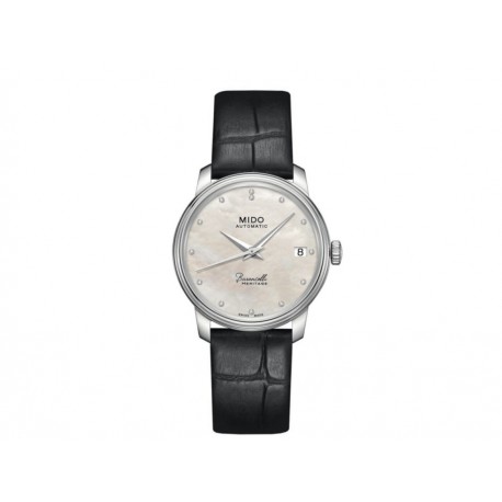 Mido Baroncelli Heritage M0272071610600 Reloj para Dama Color Negro - Envío Gratuito