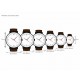 Tissot T-Race T0484172701200 Reloj para Dama Color Blanco - Envío Gratuito