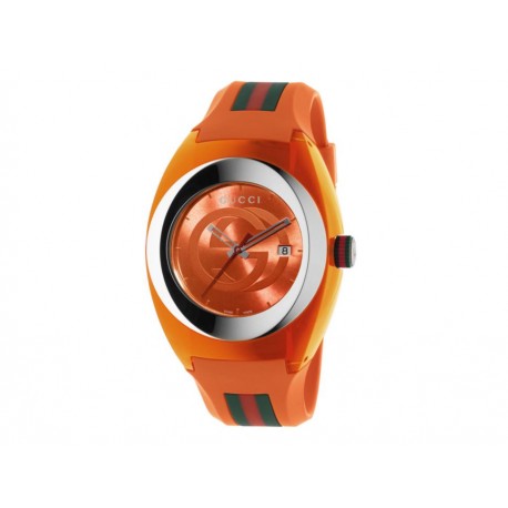 Gucci Sync YA137108 Reloj Unisex Color Naranja - Envío Gratuito