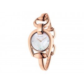 Gucci Horsebit YA139508 Reloj Unisex Color Oro Rosado - Envío Gratuito