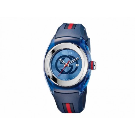 Reloj unisex Gucci Sync YA137304 azul - Envío Gratuito