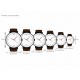 Tissot Belle / New Lady T0942101601100 Reloj para Dama Color Blanco - Envío Gratuito