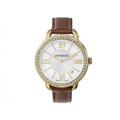 Reloj para dama Swarovski Aila Day 5095940 café - Envío Gratuito