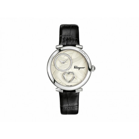 Reloj para dama Salvatore Ferragamo Cuore Ferragamo CUORE99 negro - Envío Gratuito