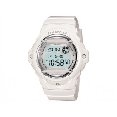 Casio Baby-G BG-169R-7ACR Reloj para Dama Color Blanco - Envío Gratuito