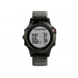 Monitor Garmin Fenix 5 Zafiro Gris Con Correa De Metal - Envío Gratuito